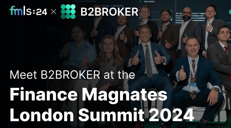 B2BROKER to play a key role at the 2024 London Summit